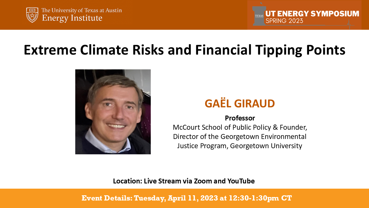 2023: Extreme Climate Risks and Financial Tipping Points